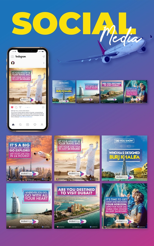Dubai Visa Carousel Post